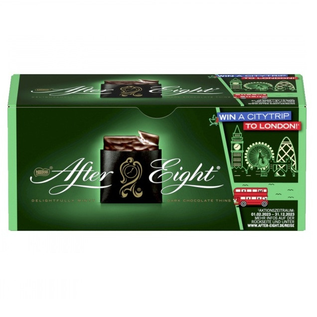 شکلات با مغزی نعناع افتر ایت نستله - 200 گرم