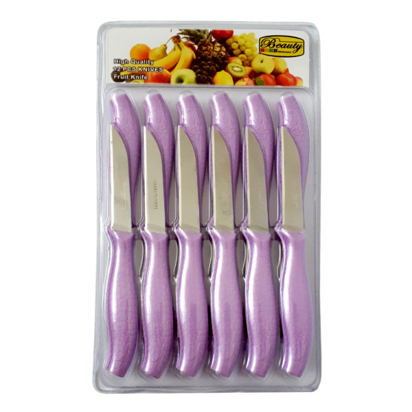 خرید و قیمت کارد میوه خوری بیوتی مدل VB-50 مجموعه 12 عددی