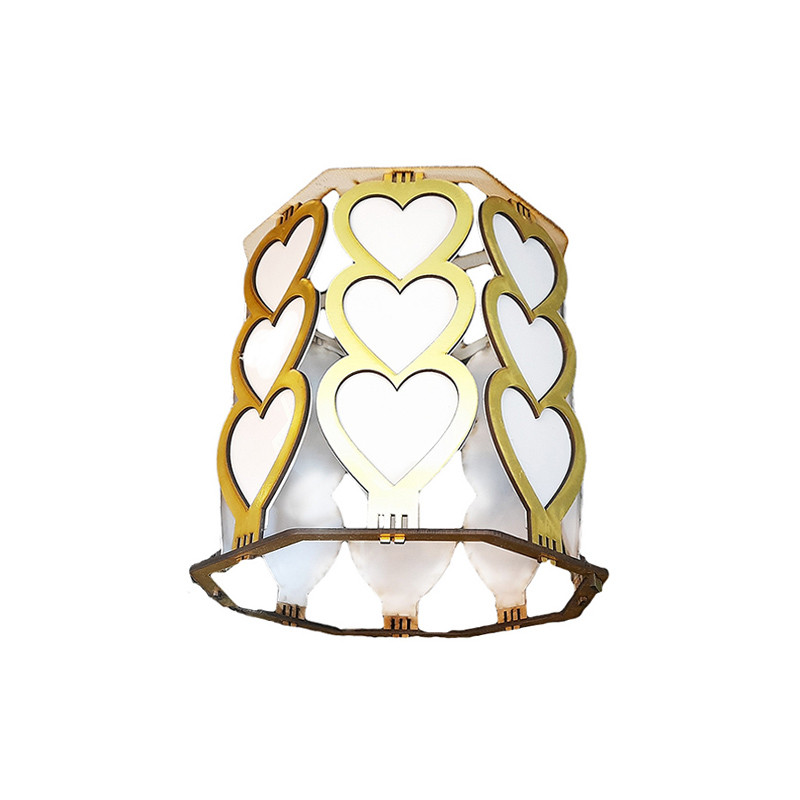 خرید و قیمت لوستر سقفی طرح قلب