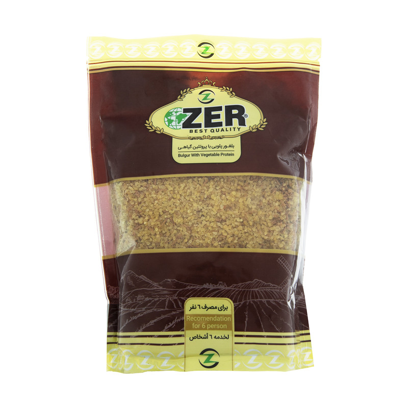 خرید و قیمت بلغور پلویی با پروتئین گیاهی زر مقدار 700 گرم