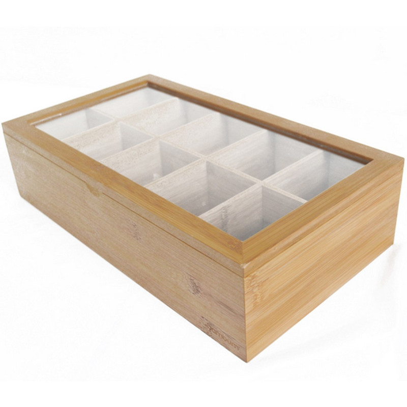 جعبه چای کیسه ای بامبوم مدل Bonte