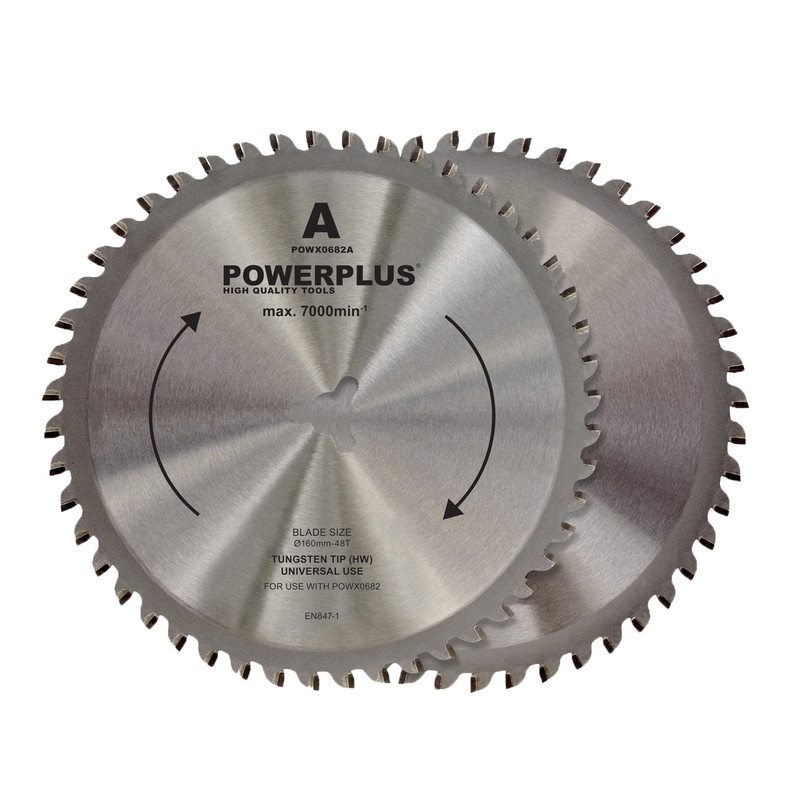 خرید و قیمت مجموعه دو عددی تیغه فرز پاورپلاس مدل POWX0682A