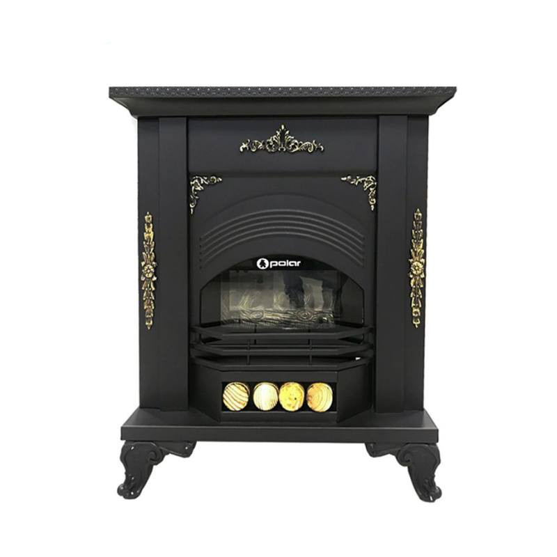 بخاری گازی پلار طرح شومینه مدل 335