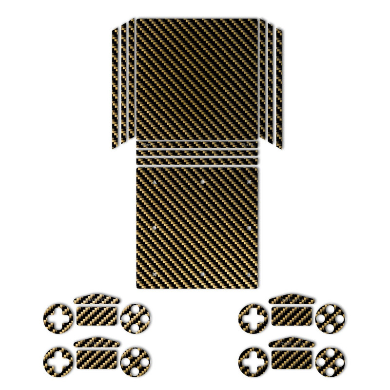 برچسب ماهوت مدل Brown Shine-carbon Special مناسب برای کنسول بازی PS4 Pro