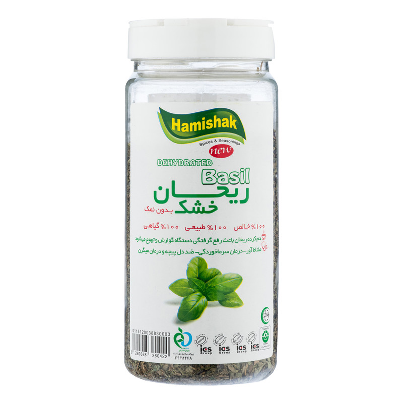 سبزی خشک شده ریحان همیشک - 120 گرم