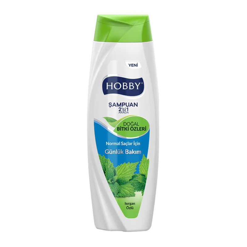 خرید و قیمت شامپو مو هوبی مدل گزنه حجم 600 میلی لیتر