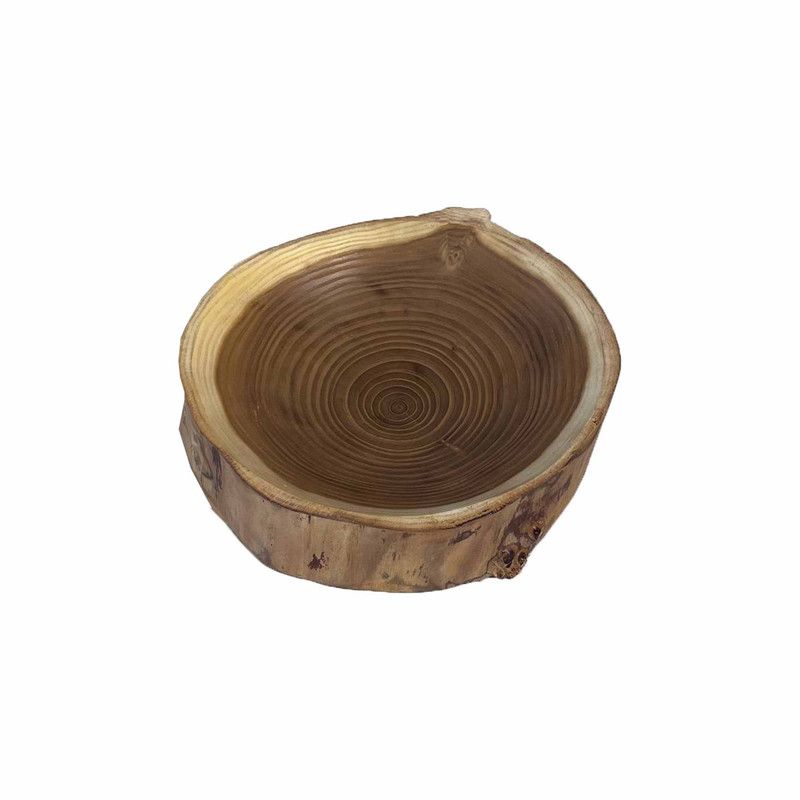 خرید و قیمت شکلات خوری چوبی گوراب چوب طرح دفرمه مدل روستیک کد C7008