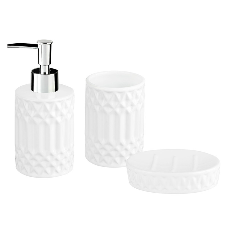 ست سرویس بهداشتی 3 پارچه انگلیش هوم مدل Aida