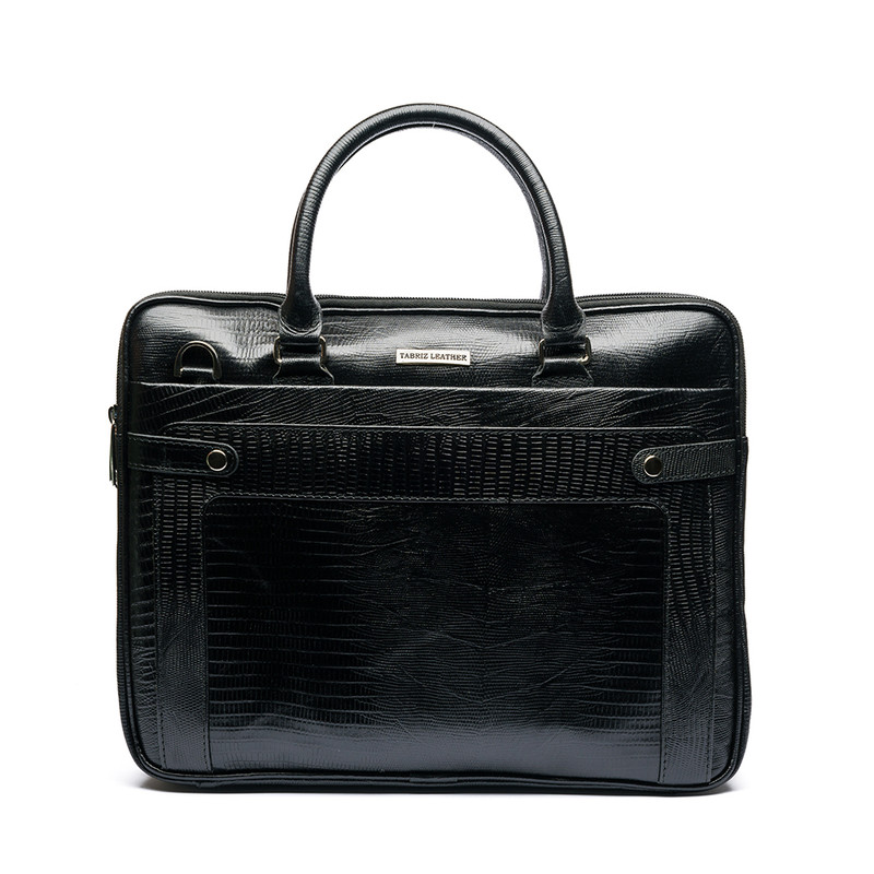 کیف اداری خانه چرم تبریز مدل مدونا_لزار