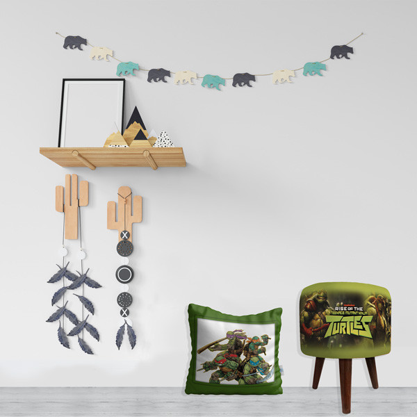 کوسن کودک شمسه نگار مدل CuK691E به همراه پاف کودک