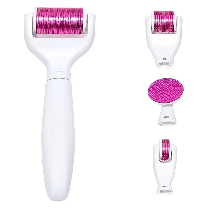 خرید و قیمت ماساژور دی ار اس مدل derma roller5 in 1 بسته 5 عددی