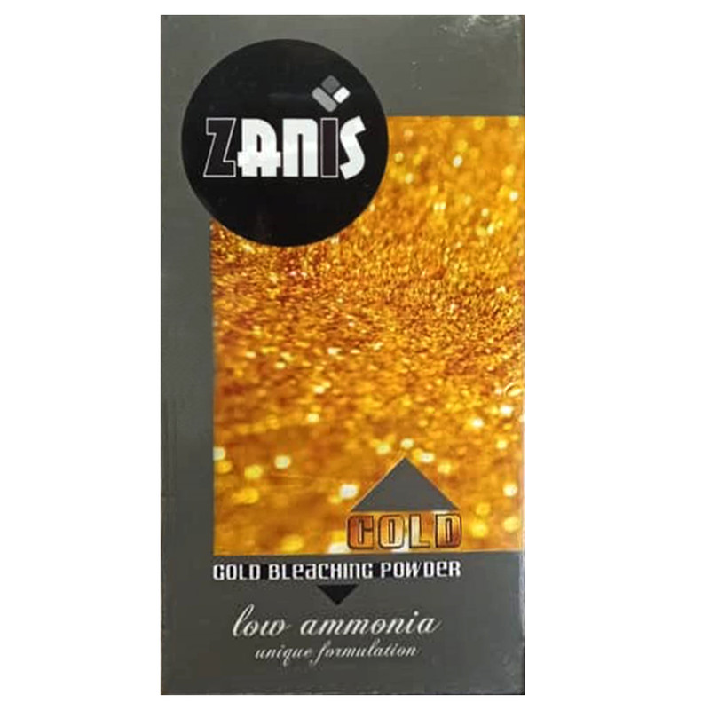 خرید و قیمت پودر دکلره زانیس مدل GOLD وزن 500 گرم