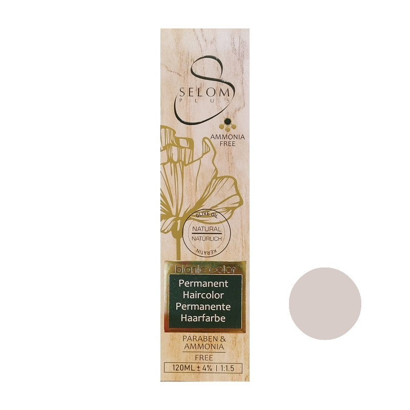 رنگ مو سلوم شماره 10/1 حجم 120 میلی لیتر رنگ بلوند پلاتینه