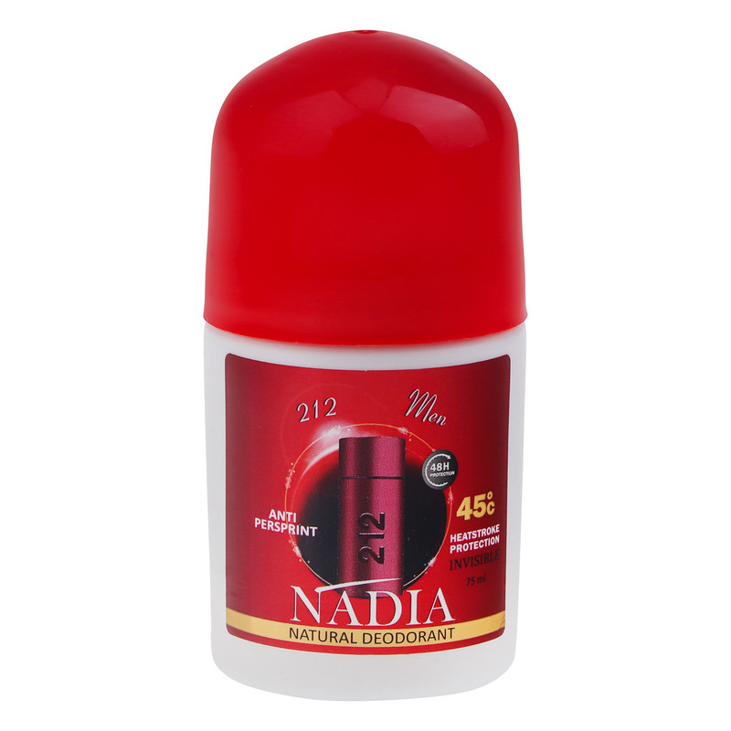 رول ضد تعریق نادیا مدل 212 حجم 75 میلی لیتر