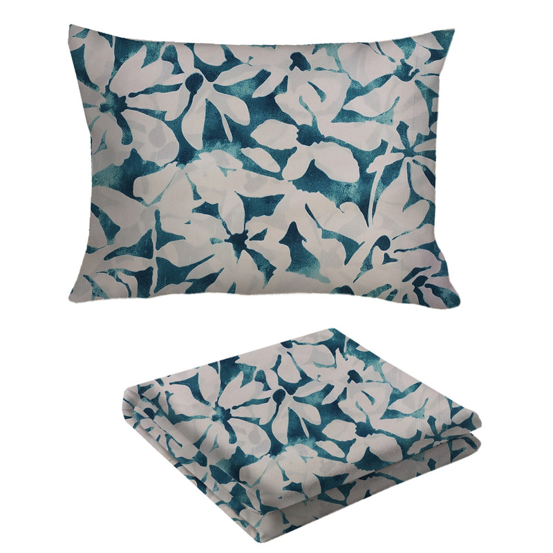 سرویس ملحفه سندس مدل ارکیده کد F959 یکنفره 2 تکه