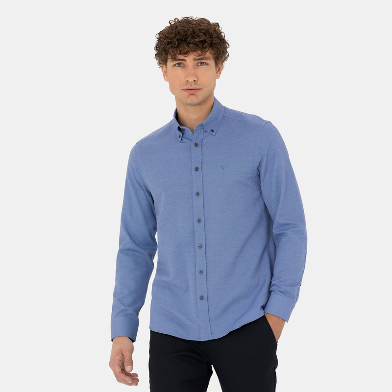 خرید و قیمت پیراهن آستین بلند مردانه پیر کاردین مدل 50275814-VR033