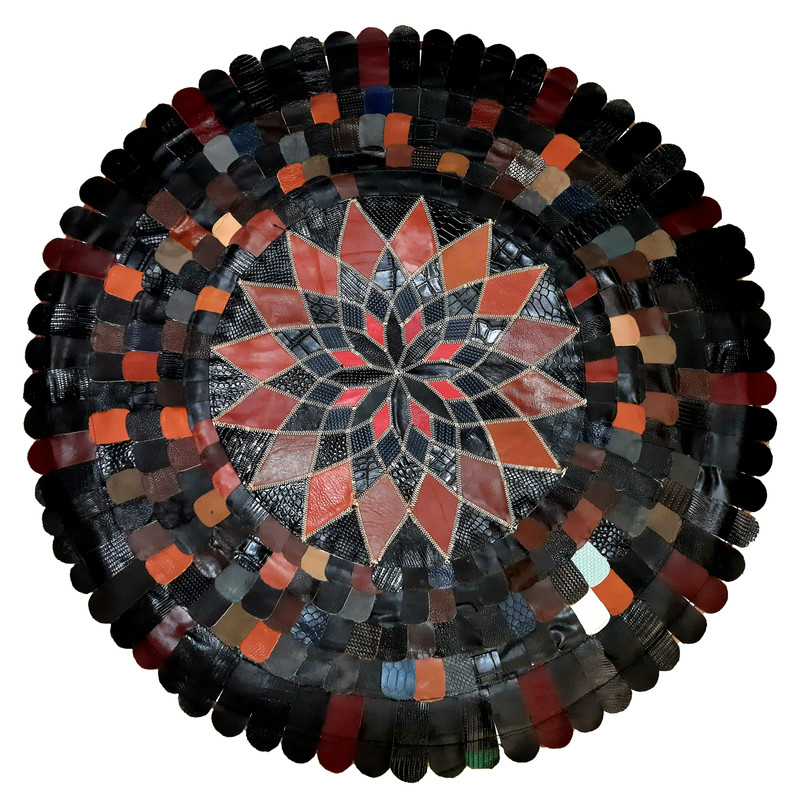 كلاژ فرش پوست و چرم كد 2020