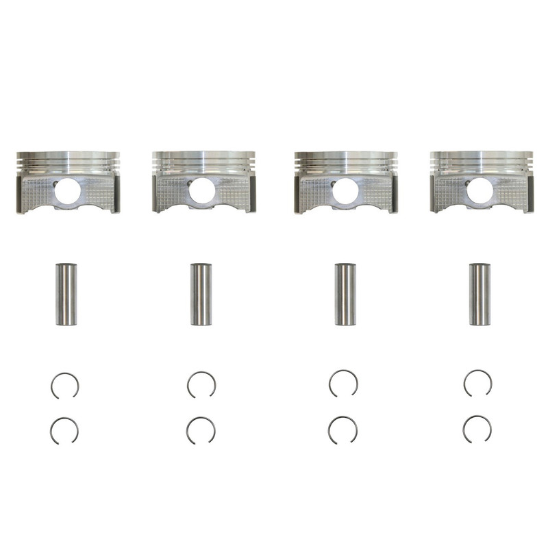 مجموعه 4 عددی پیستون و گژنپین و خار کارتک مدل CTROA009 استاندارد مناسب برای پژو روآ