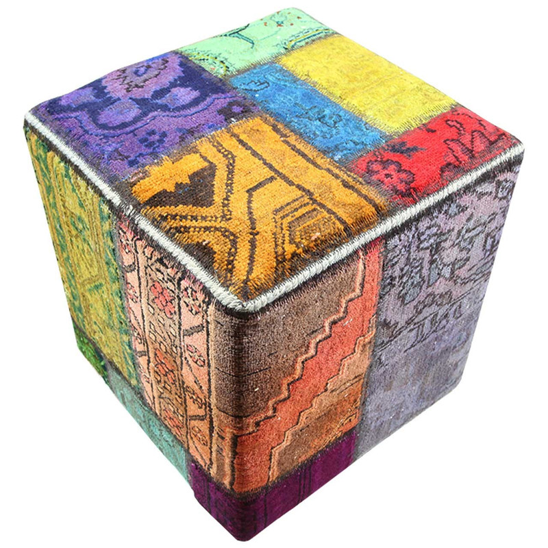 خرید و قیمت پاف کلاژ فرش باتیک کد H1001