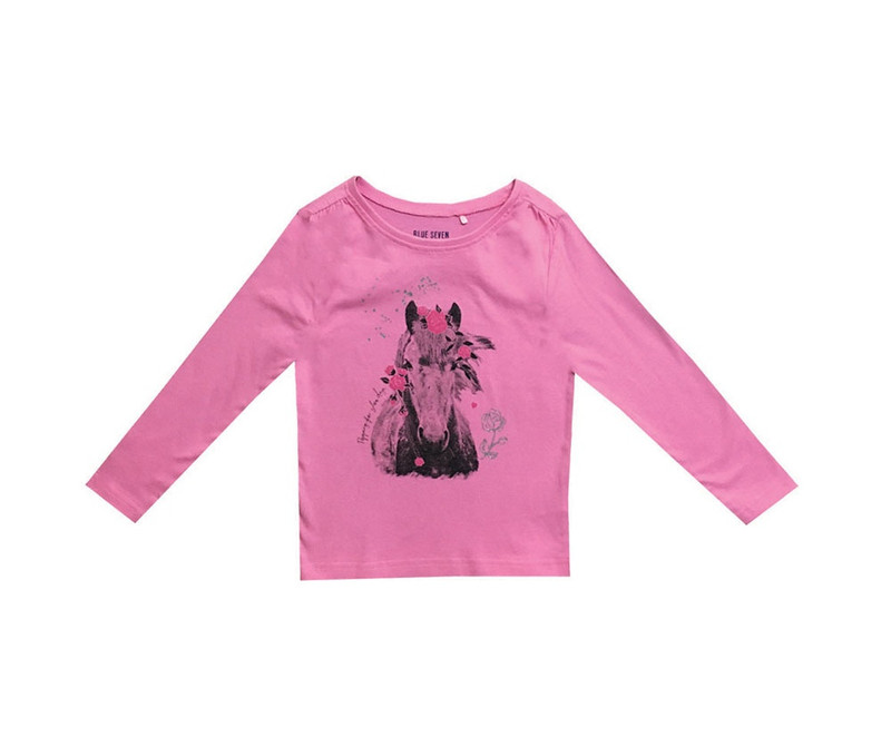 تی شرت آستین بلند دخترانه بلو سون مدل 0223