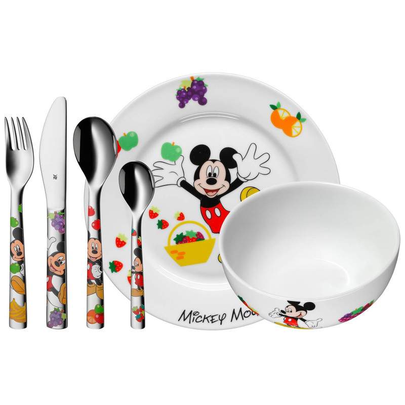 سرویس غذاخوری 6 پارچه کودک دبلیو ام اف طرح MICKY MOUSE