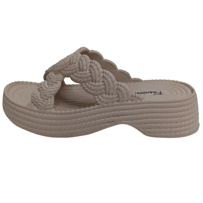 دمپایی زنانه پاپا مدل حصیری کد 1618