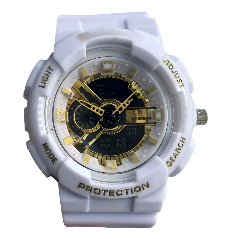 ساعت مچی عقربهای مردانه مدل دو زمانه کد Av-BG1