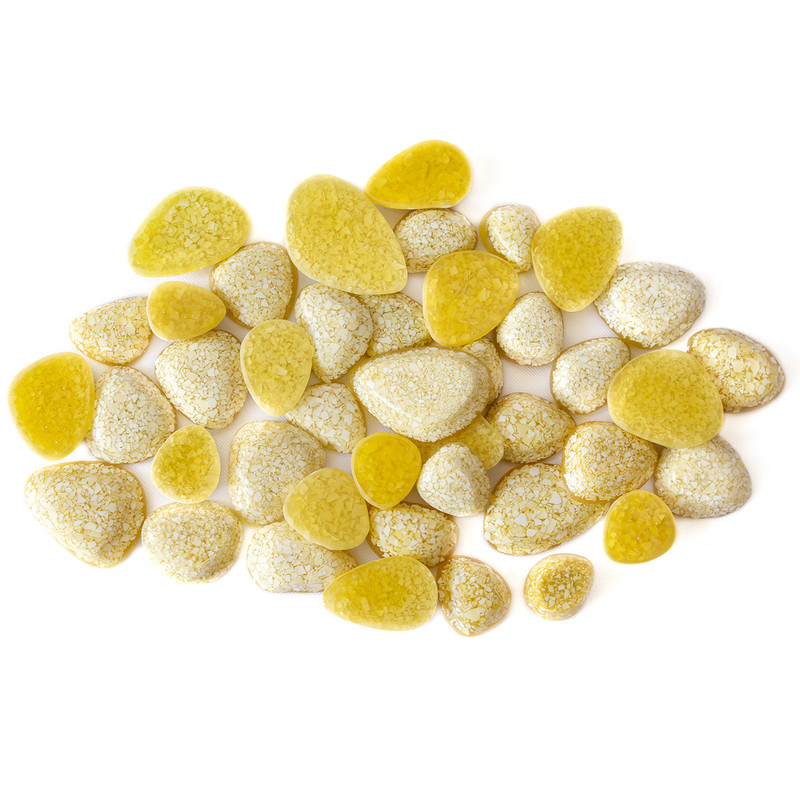 دکوری خانه طراحی زیمانو مدل سنگریزه تزئینی مجموعه رود کد AS-140 بسته 40 عددی