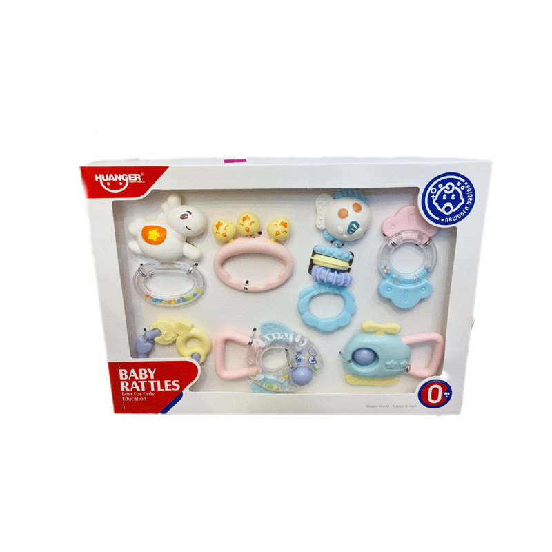 جغجغه هانگر مدل عروسک مجموعه 7 عددی