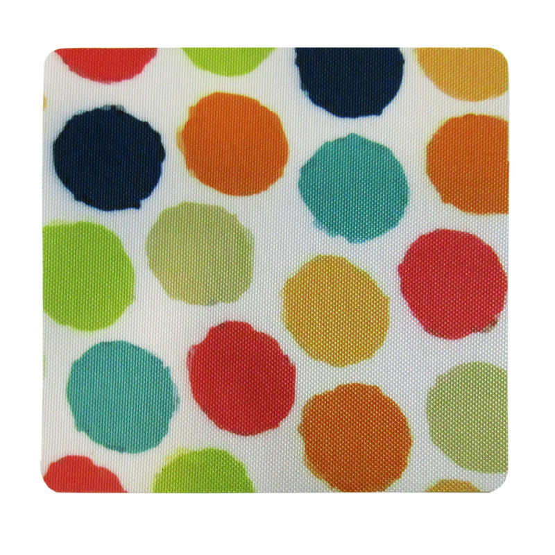 خرید و قیمت زیر لیوانی هوم اند لایف مدل فاستر طرح دایره رنگی بسته 6 عددی