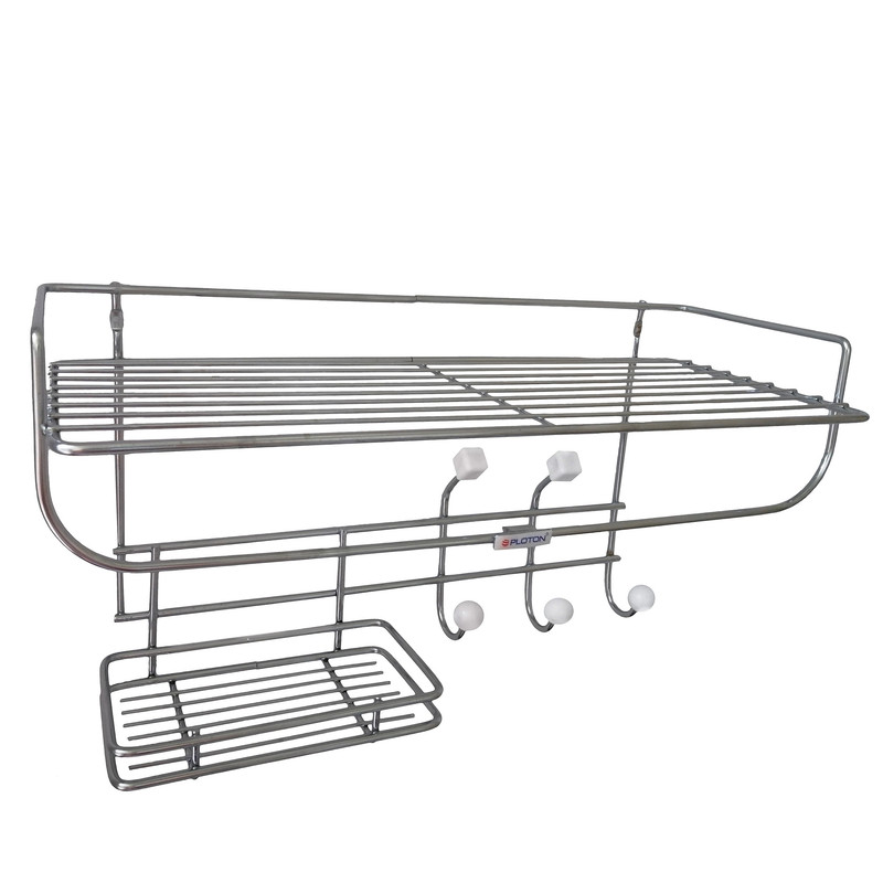 خرید و قیمت قفسه حمام پلوتون مدل لاکچری کد 709