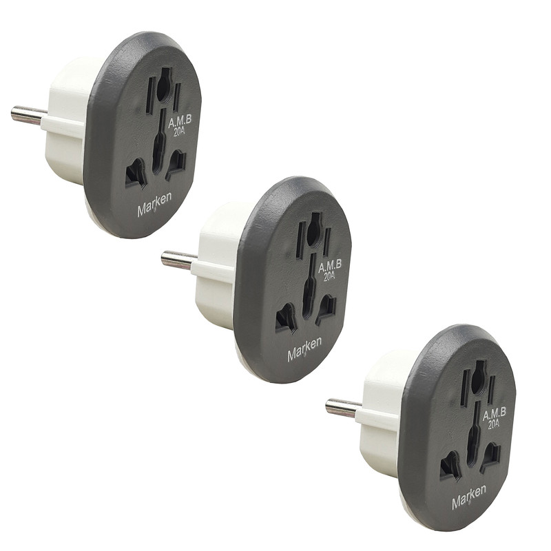 مبدل برق مارکن مدل 20 آمپر مجموعه 3 عددی