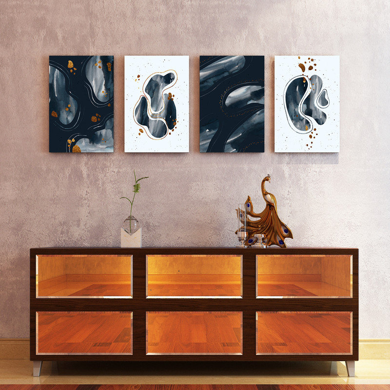 خرید و قیمت تابلو آلتین آی کد C1028 مجموعه 4 عددی