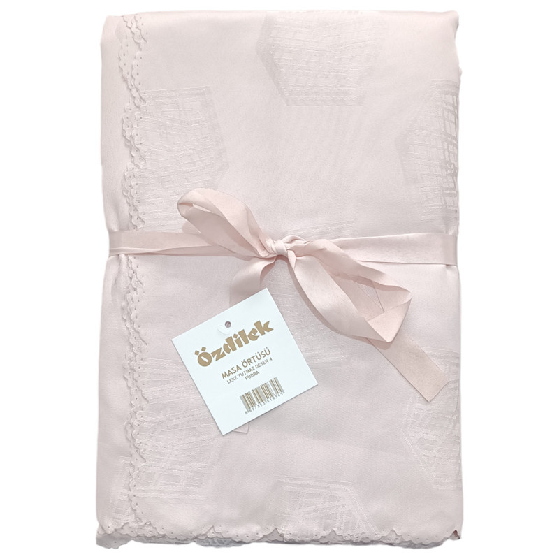 رومیزی ازدیلک مدل Desen 4 Pudra ضد لک