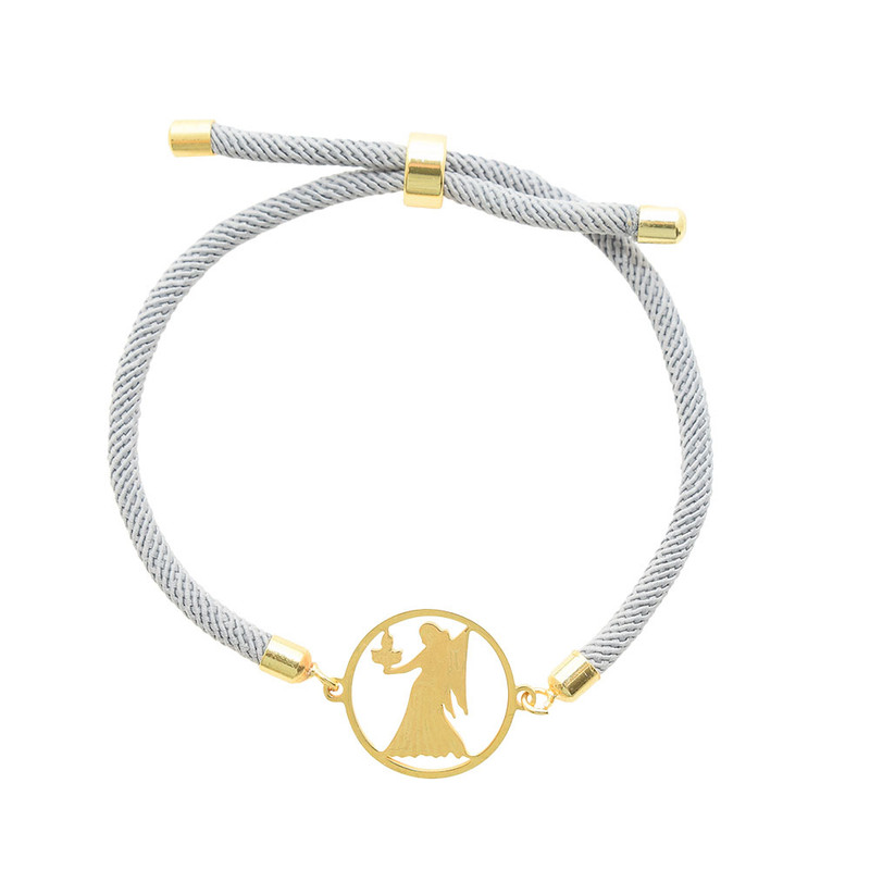 دستبند زنانه دلنار گالری مدل مارشال نماد ماه تولد شهریور