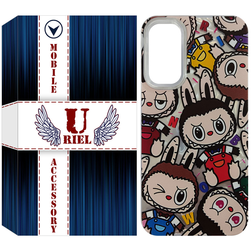 کاور یوریل مدل HLG طرح عروسک های بامزه مناسب برای گوشی موبایل سامسونگ Galaxy A55