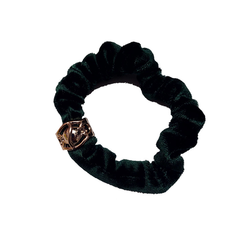 کش مو دخترانه مدل مخمل ساده سگکدار