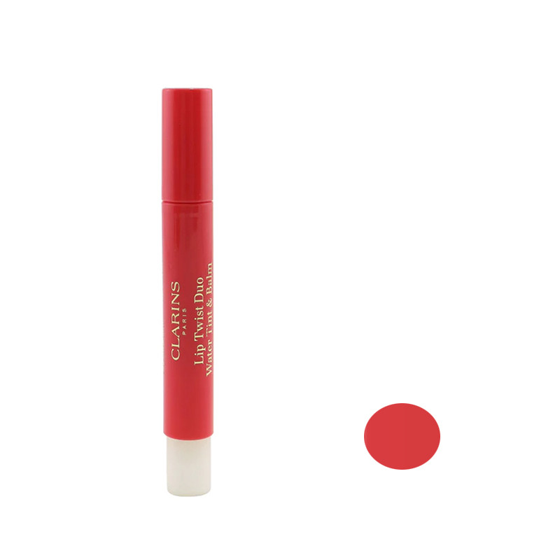 خرید و قیمت تینت و بالم لب کلارنس مدل lip twist duo water شماره 03