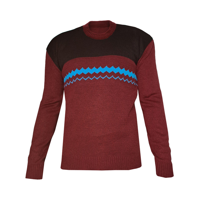 خرید و قیمت پلیور مردانه مدل موجی کد Moji-M-Ze-AB