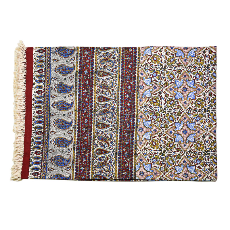 خرید و قیمت رومیزی قلمکار صدر مدل عالی قاپو کد 220