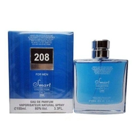 ادو پرفیوم مردانه مدل Desire Blue شماره 208 حجم 100 میل اسمارت کالکشن Smart Collection Eau De Parfum Desire Blue For Men