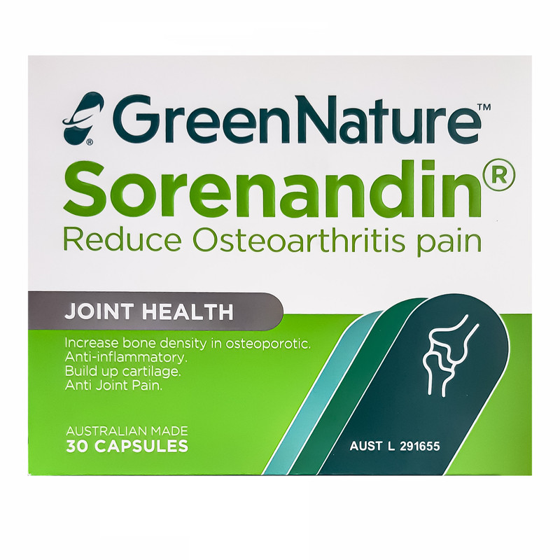 کپسول سورناندین گرین نیچر بسته 30 عددی