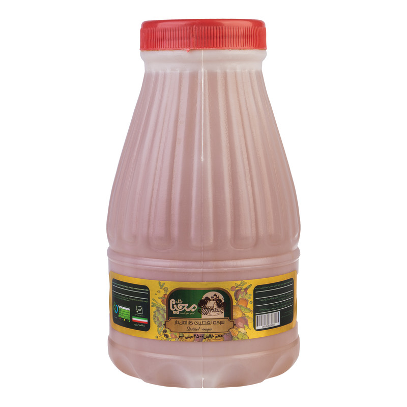 خرید و قیمت سرکه قرمز تقطیری کارامل دار محیاگل - 2500 میلی لیتر