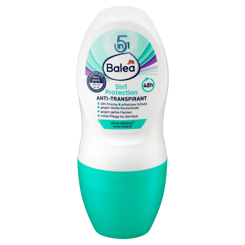 رول ضد تعریق زنانه باله آ مدل 5 در 1 حجم 50 میلی لیتر