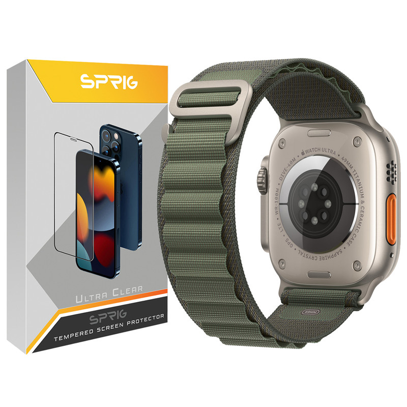 بند اسپریگ مدل Loop Alpine مناسب برای اپل واچ 42 / 44 / 45 / 49 میلی متر