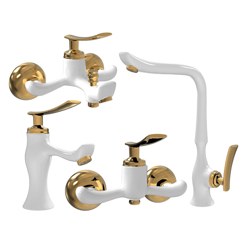 ست شیرآلات برلیان مدل سیروان مجموعه 4 عددی