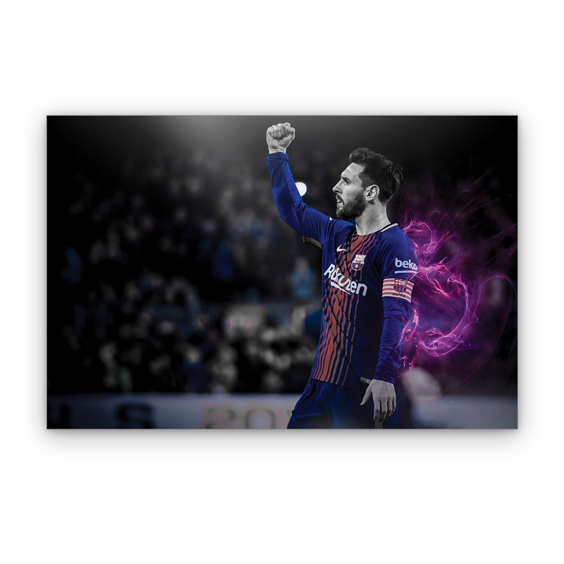 تابلو شاسی گالری دیکوماس طرح لیونل مسی کد Messi DMS-T125