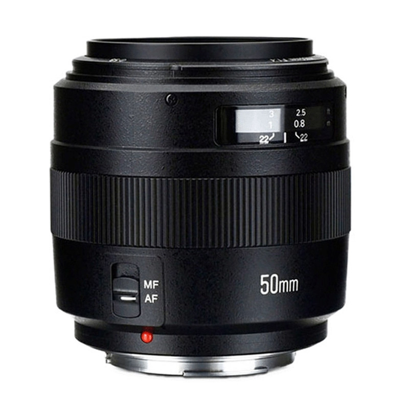 خرید و قیمت لنز دوربین یونگنو مدل Prime YN50mm F1.4 Canon