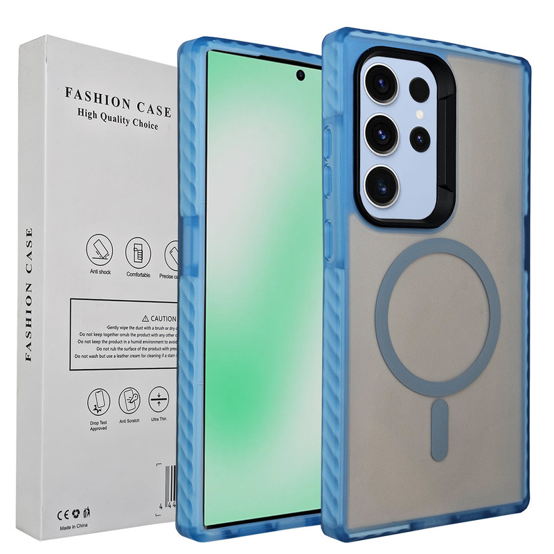 کاور فشن مدل مگ سیف مناسب برای گوشی موبایل سامسونگ Galaxy S24 Ultra