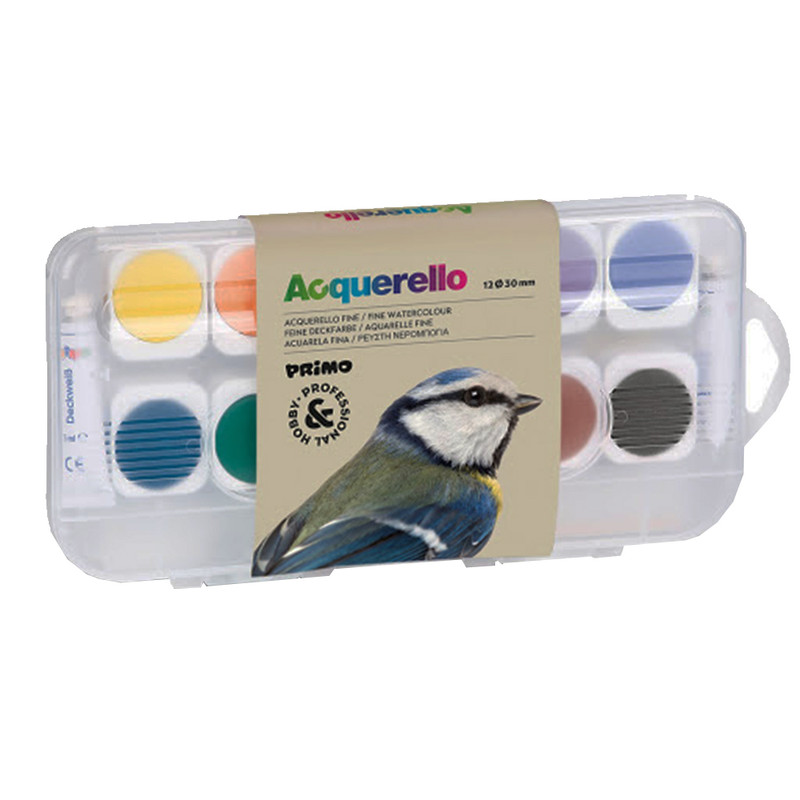 آبرنگ 12 رنگ پریمو کد 144892